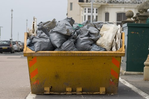 Efficient house clearance process in progress